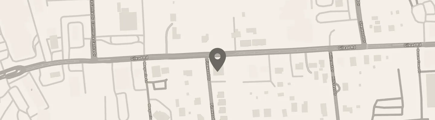 Location map for Steele Family Orthodontics in Huntersville, NC